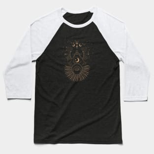 Sacred Geometry Baseball T-Shirt